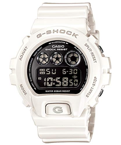 Casio G-Shock DW-6900NB-7 Men's Watch Glossy White Overseas Model