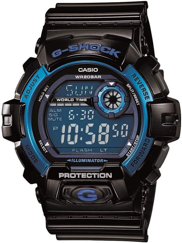 Casio Men's G-8900A-1CR Baby-G Black Resin Strap Analog-Digital Display Watch