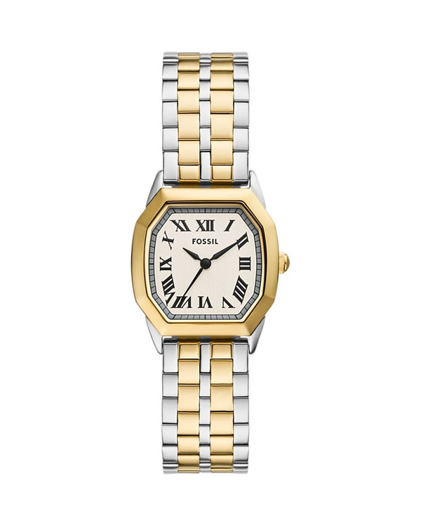 Fossil Women's Harlow Three-Hand Two-Tone Stainless Steel Watch - Gold / Silver