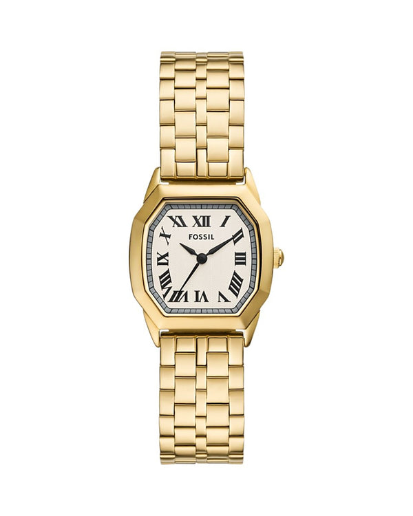 Fossil Women's Harlow Three-Hand Gold-Tone Stainless Steel Watch - Gold