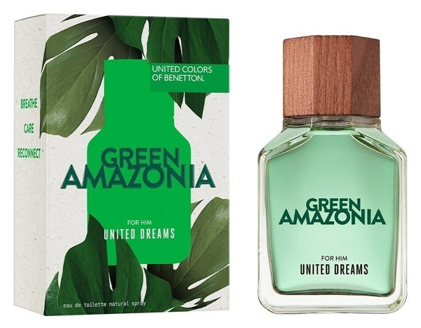 Benetton Green Amazonia for Him 3.4 oz VEGAN