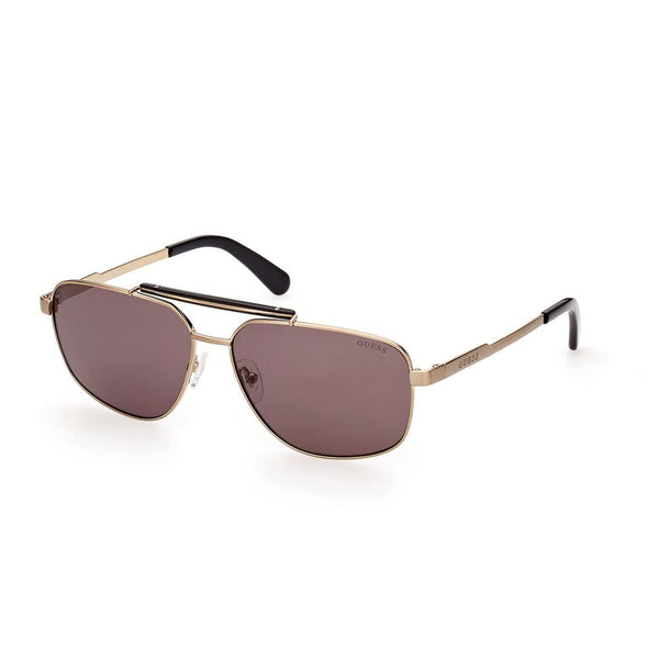 GUESS Sunglasses GU 00054 33A Gold/Other/Smoke Full Rim Frames