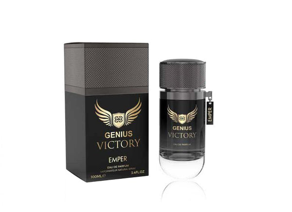 Emper Genius Victory for Men's Perfume 100ml EDP 3.4oz Invictus Made in UAE