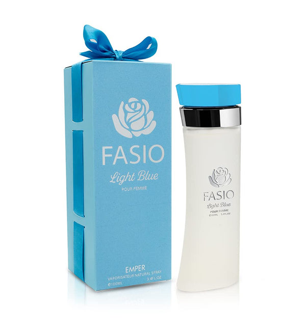 Emper Fasio Light Blue Pour Femmee Eau de Parfum 3.4oz 100 Made in Dubai