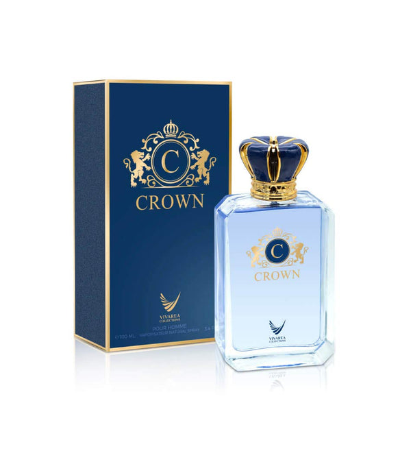 Vivarea Crown Pour Homme for Men King 100ml/3.4 Fl. Oz - EDP Made in Dubai