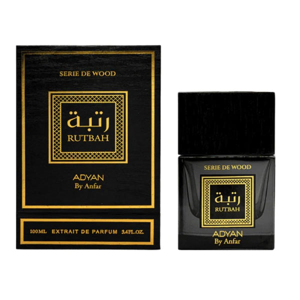 ADYAN RUTBAH SERIE DE WOOD I Sensual Cognac Perfume Khamrah Unisex scent I