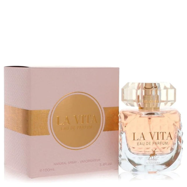 La Vita Maison Alhambra for Women Eau de Parfum Spray 3.4oz MADE IN UAE