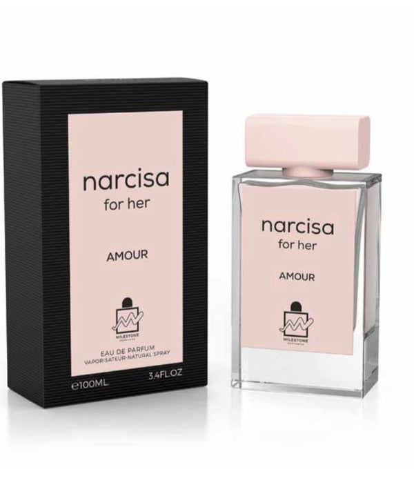 Emper Narcisa For Her Amour - 100ml 3.4oz EDP Made in Dubai by Emper Perfumes