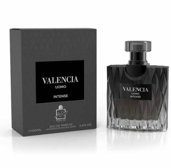 Valencia Uomo Intense, for men EDP 3.4oz by Emper - 100ml made in Dubai