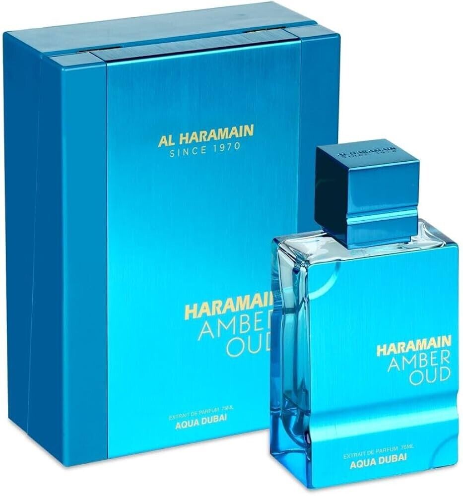 Al Haramain Unisex Amber Oud Aqua Dubai Extrait de Parfum Spray 2.5 oz