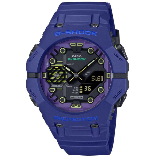 Casio G-Shock Purple Resin Strap Men Watch GA-B001CBR-2ADR