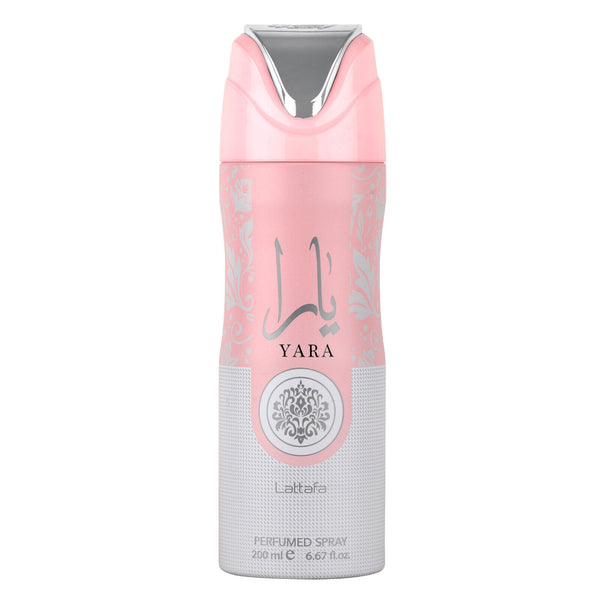 LATTAFA YARA Pink Body Deodorant Perfumed Spray ( 200ml / 6.67oz )