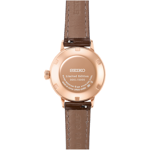 Seiko Presage Cocktail Time Star Bar LE Brown 30.3 MM Automatic Watch SRE014