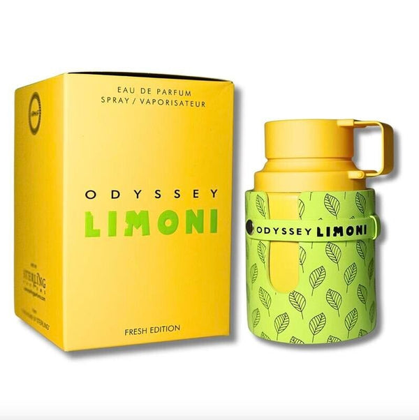 Armaf Odyssey Limoni Fresh Edition Eau de Parfum for Unisex 3.4 Oz NEW RELEASE