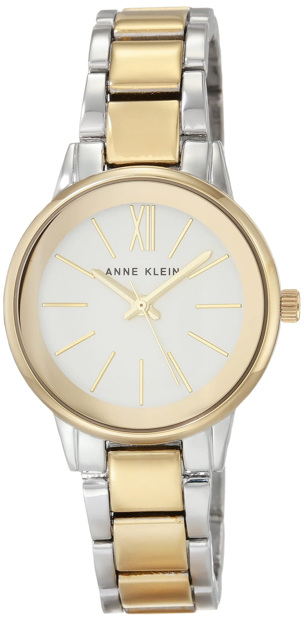 Anne Klein Women's Bracelet Watch AK/3877SVTT Two tone Dress