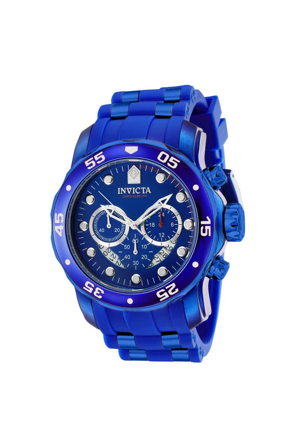 Invicta Men's Pro Diver 48mm Stainless Steel, Silicone Quartz Watch, Blue (Model: 40929)