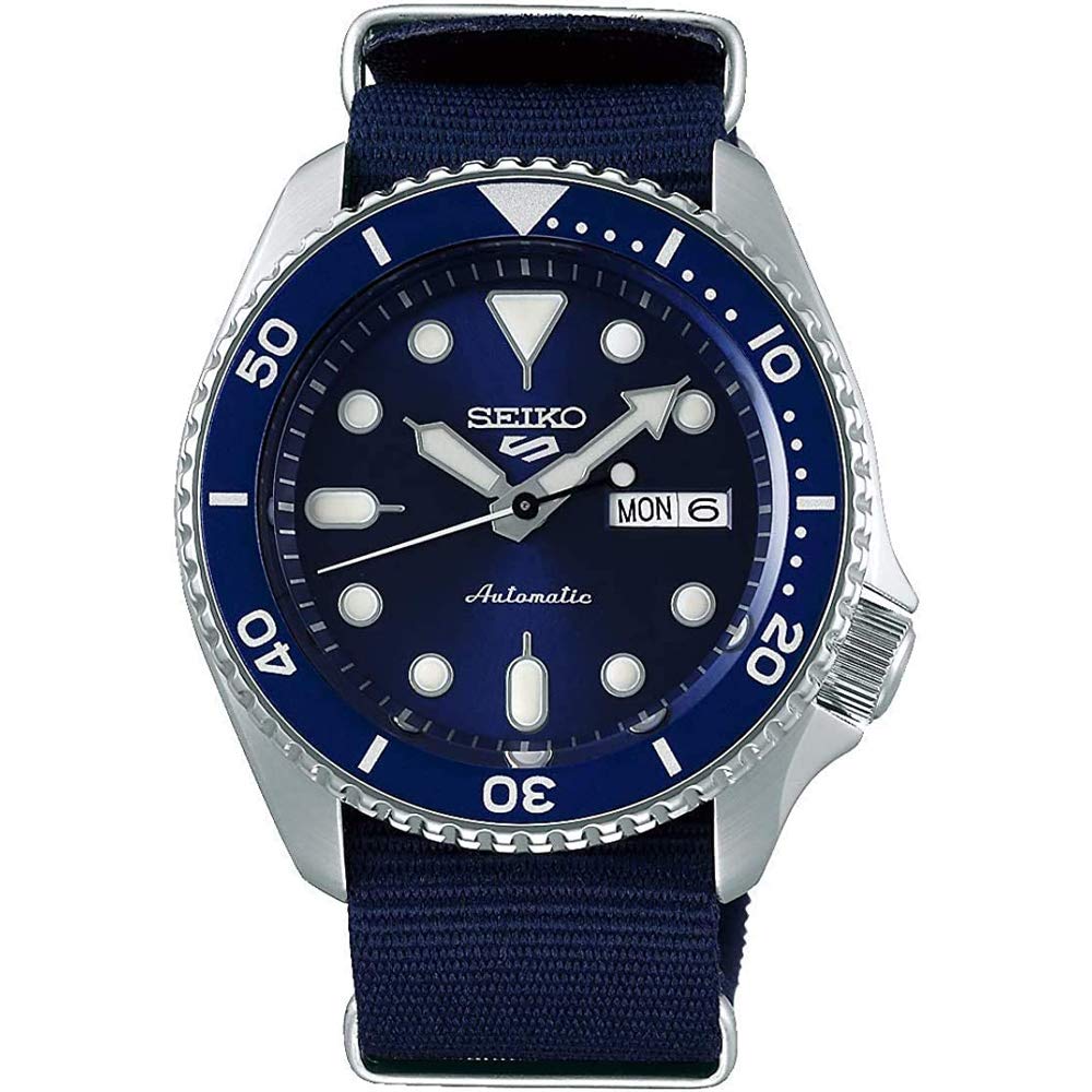 SEIKO SRPD87 5 Sports Men's Watch Blue 42.5mm Stainless Steel