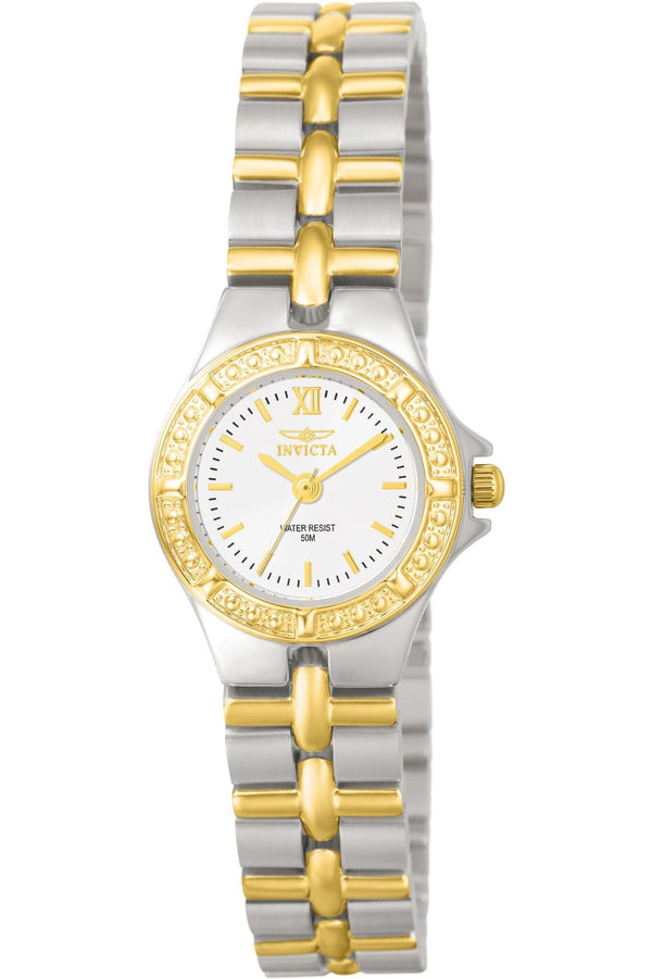 Invicta Women's 0136 Wildflower 18k Gold-Plated and Stainless Steel Watch