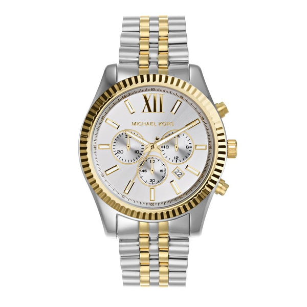 Michael Kors Men's Lexington Two Tone Stainless Steel Watch MK8344