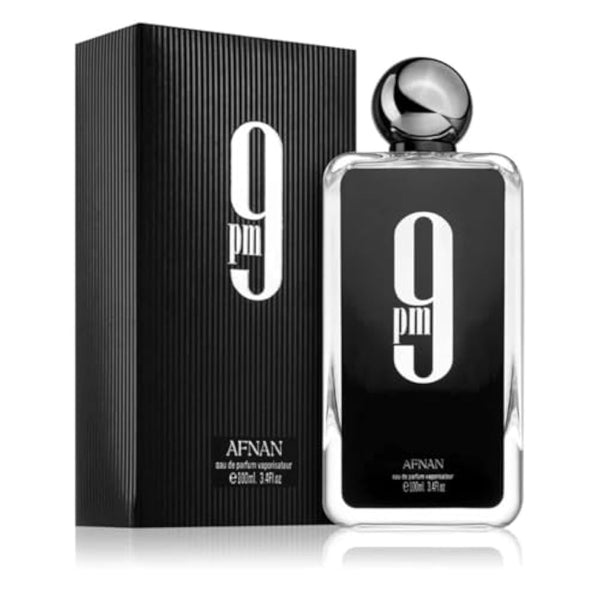 AFNAN 9 PM for Men Eau de Parfum Spray, 3.4 Ounce Made in Dubai  US Seller