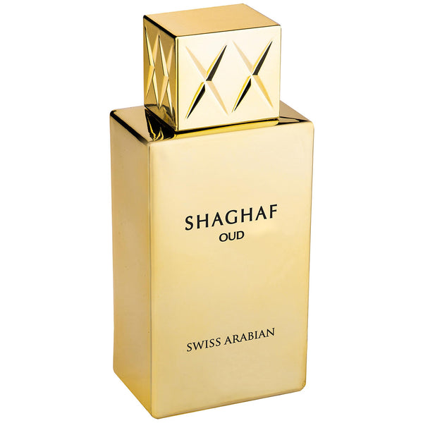 Swiss Arabian Shaghaf Gold Oud Dubai - Long Lasting Signature Aroma - EDP 2.5 Oz