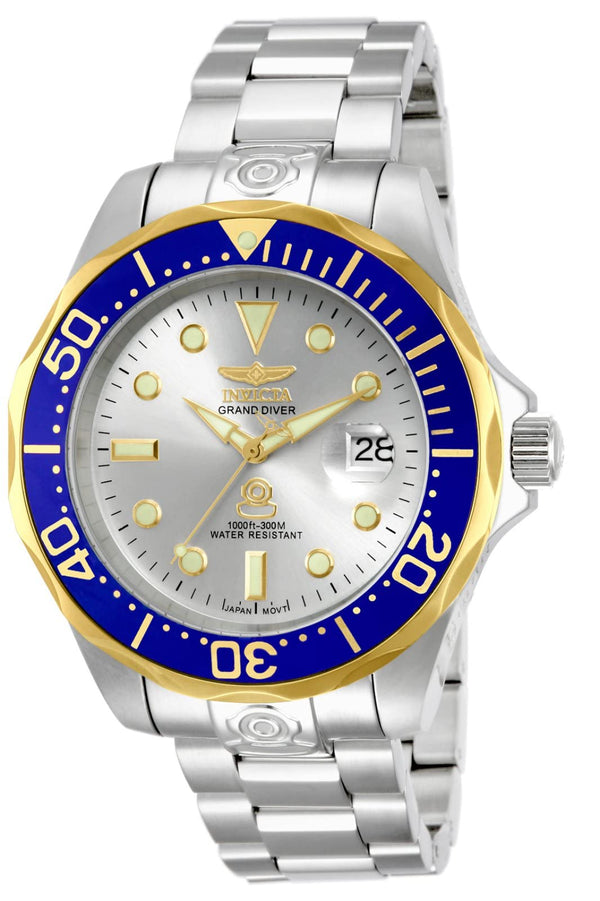 Invicta Men's 13789 Pro Diver Automatic Silver Dial Stainless Steel Watch