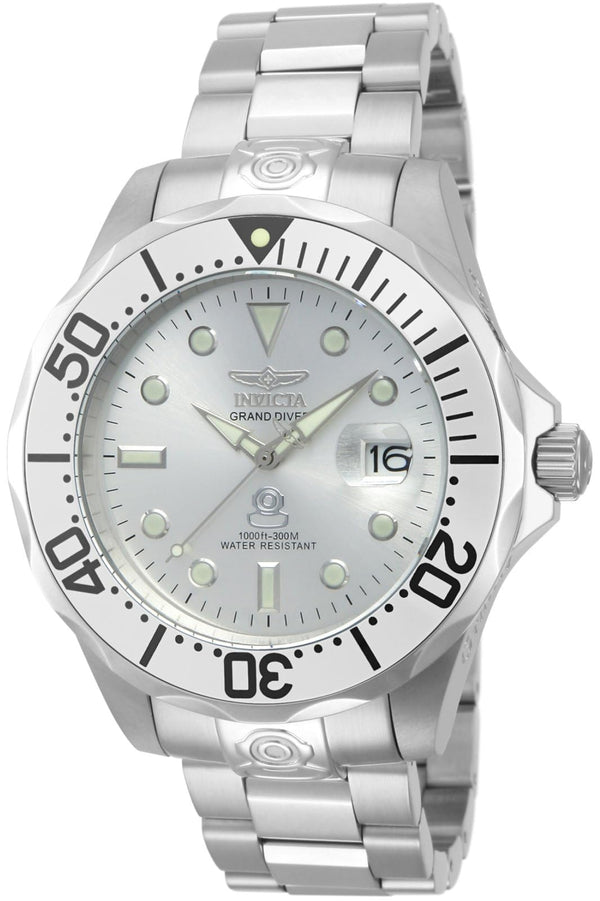 Invicta Men's 13937 Pro Diver Automatic Silver Dial Stainless Steel Watch