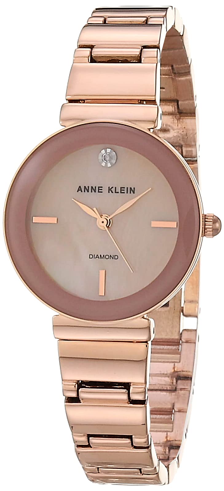 Anne Klein Women's Genuine Diamond Dial Bracelet Watch