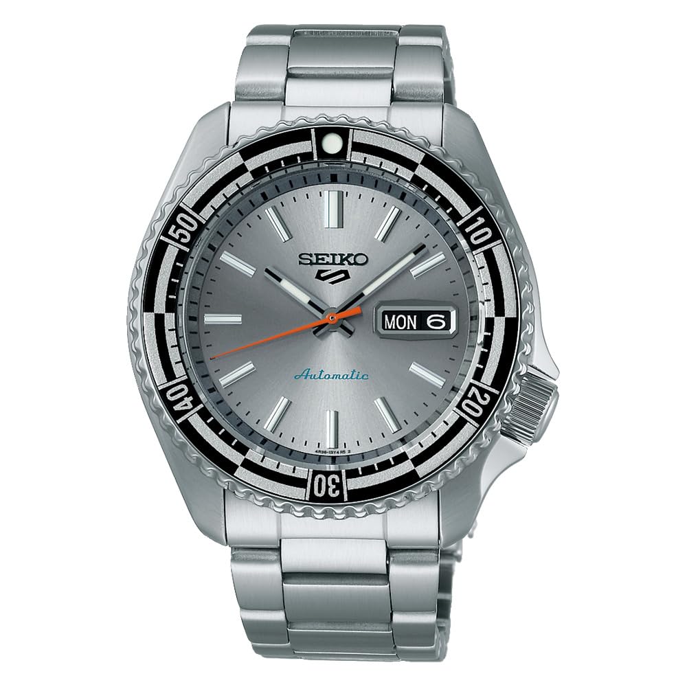 SEIKO SRPK09 Men's 5 Sports Special Edition - Silver Dial Stainless Steel Band