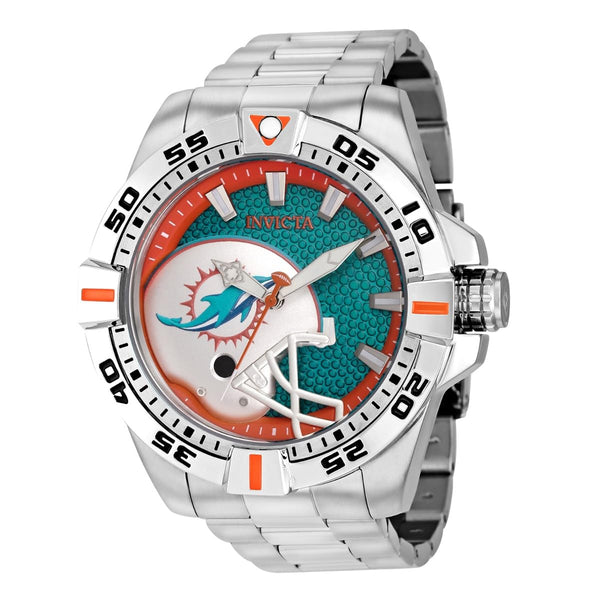 Invicta NFL Miami Dolphins Men's Watch - 51mm. Steel (42153)