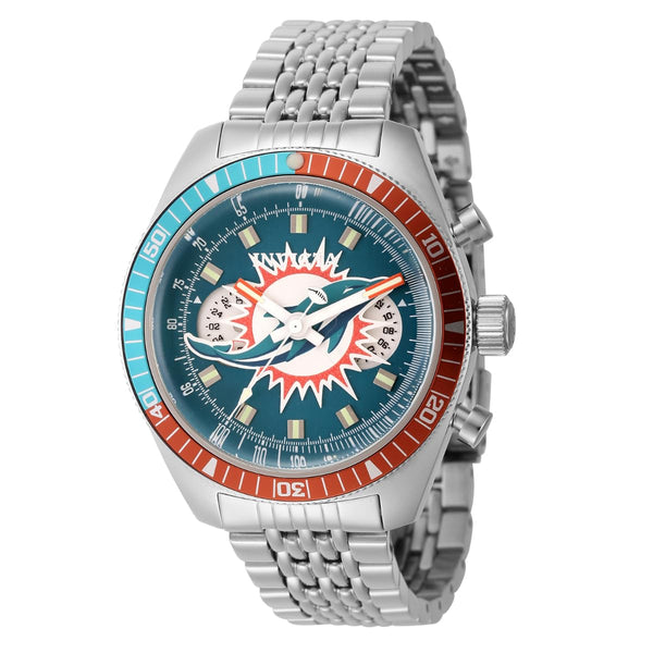 Invicta NFL Miami Dolphins Men's Watch - 43mm. Steel (44997)