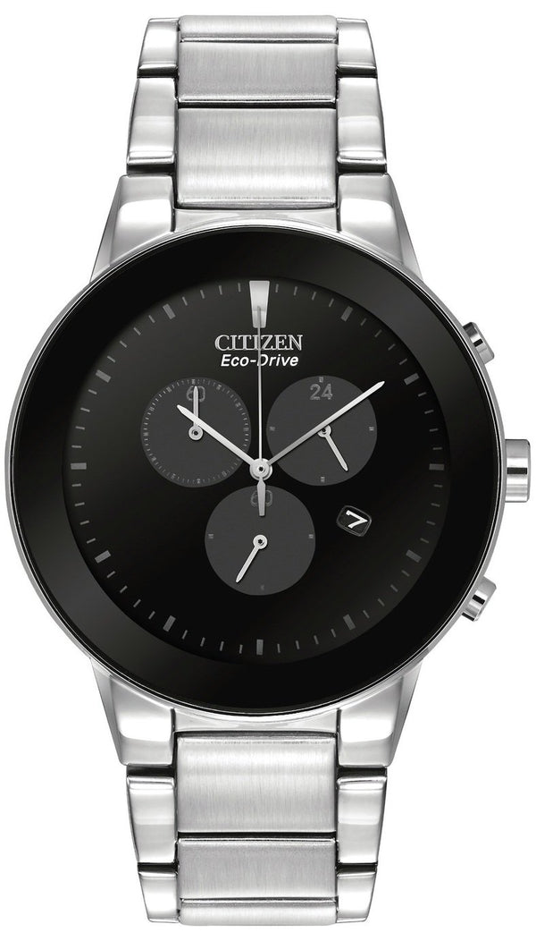 Citizen Eco Drive At2240-51e Axiom Men Stainless Steel Watch