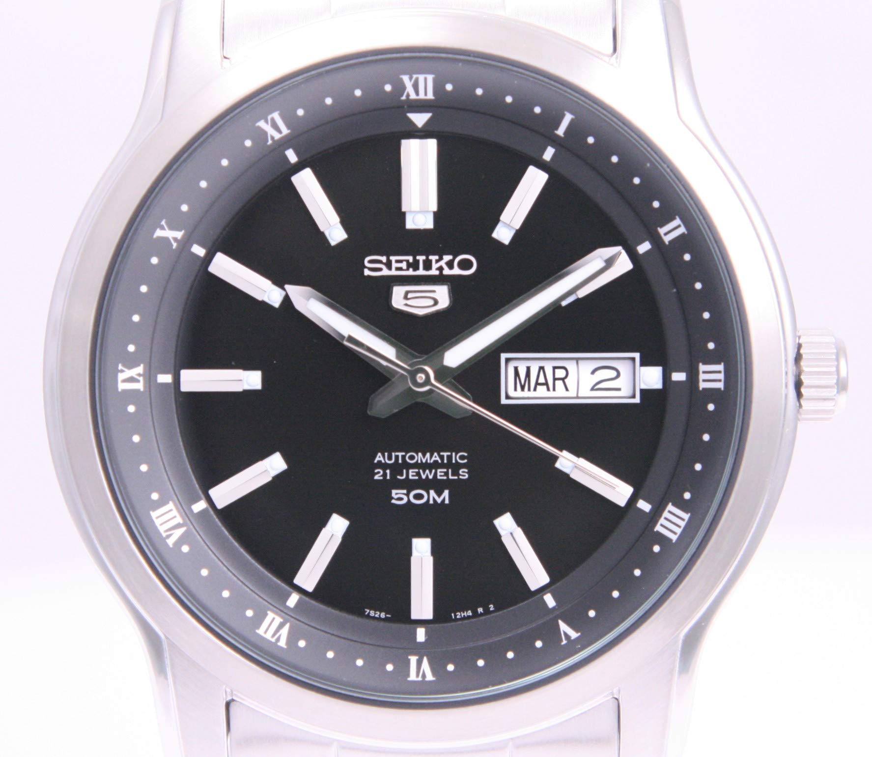 Seiko SNKP11K1 Men's Wristwatch, 5 AUTOMATIC Automatic, Bracelet Type