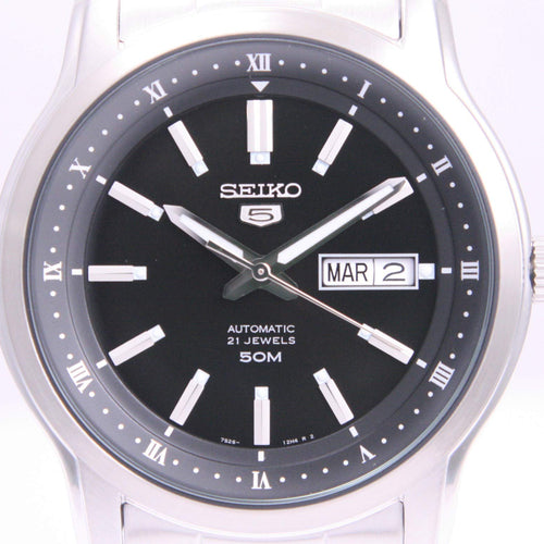 Seiko SNKP11K1 Men's Wristwatch, 5 AUTOMATIC Automatic, Bracelet Type