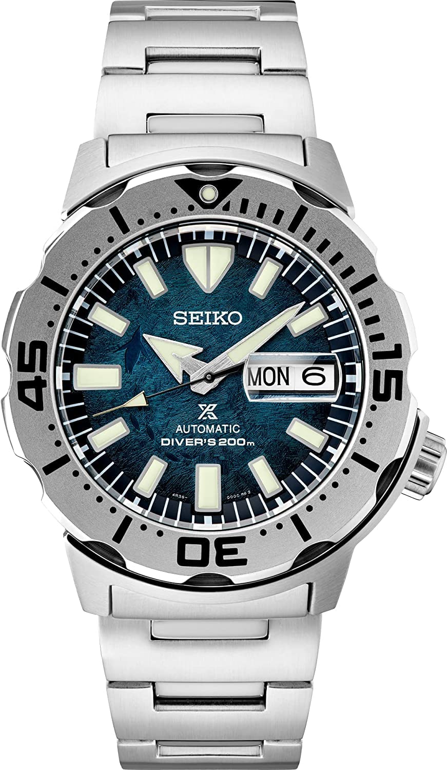 SEIKO SRPH75 Prospex Men's Watch Silver-tone 42.4mm Stainless Steel