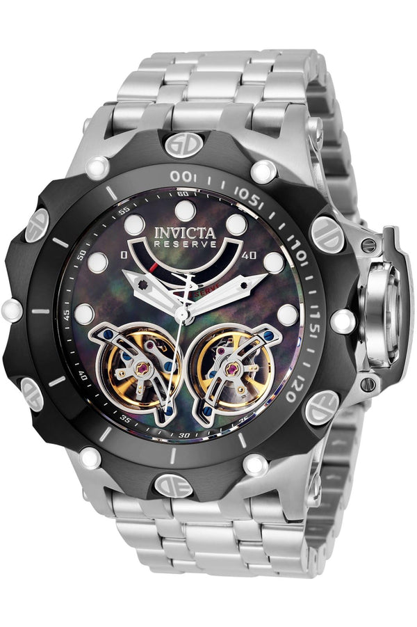 Invicta Men's 33547 Reserve Venom Automatic Multifunction Black Dial Watch