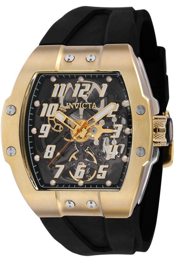 Invicta 43513 Men's JM Correa Black Silicone Strap Automatic Watch