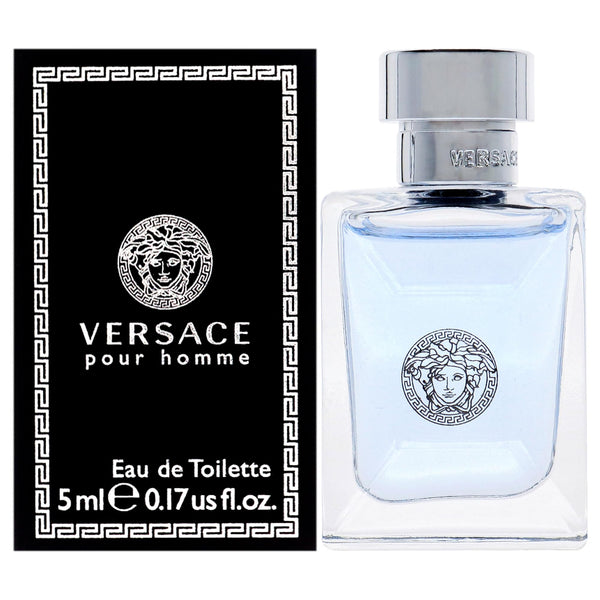 Versace Pour Homme by Versace Men's Mini EDT .17 oz - 100% Authentic