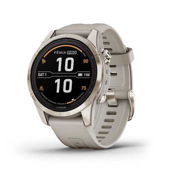 Garmin fÄnix 7S Pro Sapphire Solar, GPS Smartwatch, 010-02776-14 Sand