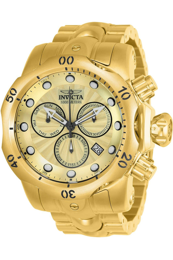 Invicta Men's 23891 Venom Analog Display Quartz Gold Watch