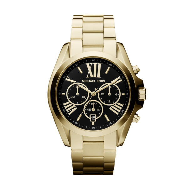 Michael Kors Women's Bradshaw Gold Tone Chronograph Watch MK5739