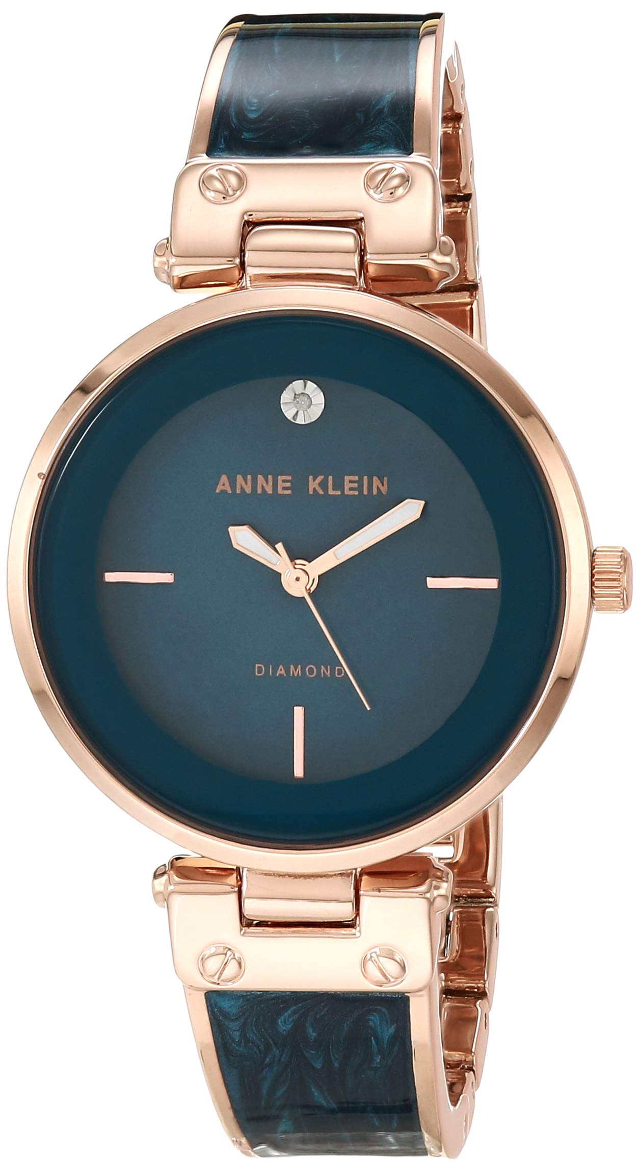 Anne Klein Women's Japanese Quartz Dress Watch (Model: AK/2512TERG)