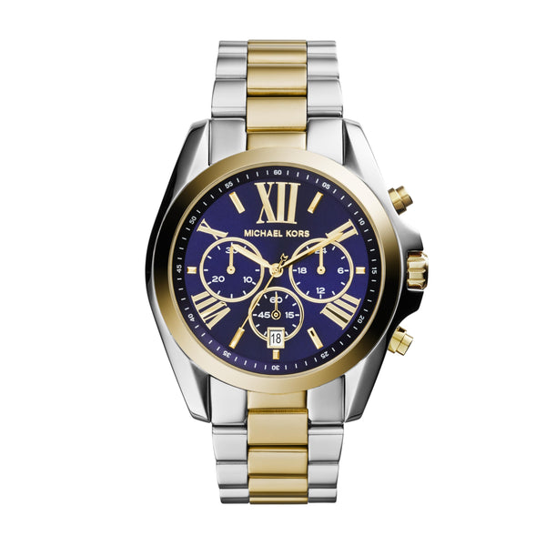 Michael Kors Men's Bradshaw Two-Tone Chronograph Metal Watch MK5976