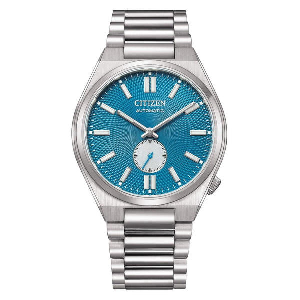 Citizen Automatic Tsuyosa Watch NK5010-51L Sapphire Silver tone Teal dial