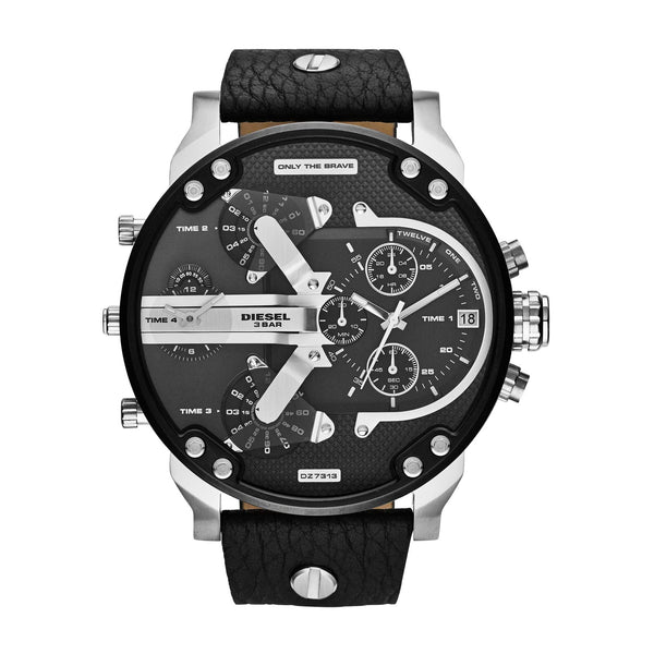 Diesel Mr. Daddy 2.0 Black Dial Men's Chronograph Watch DZ7313