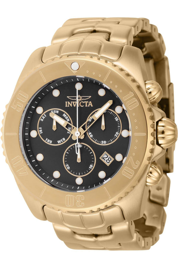 Invicta Specialty Swiss Ronda Z60 Caliber Men's Watch - 50mm. Gold (44662)