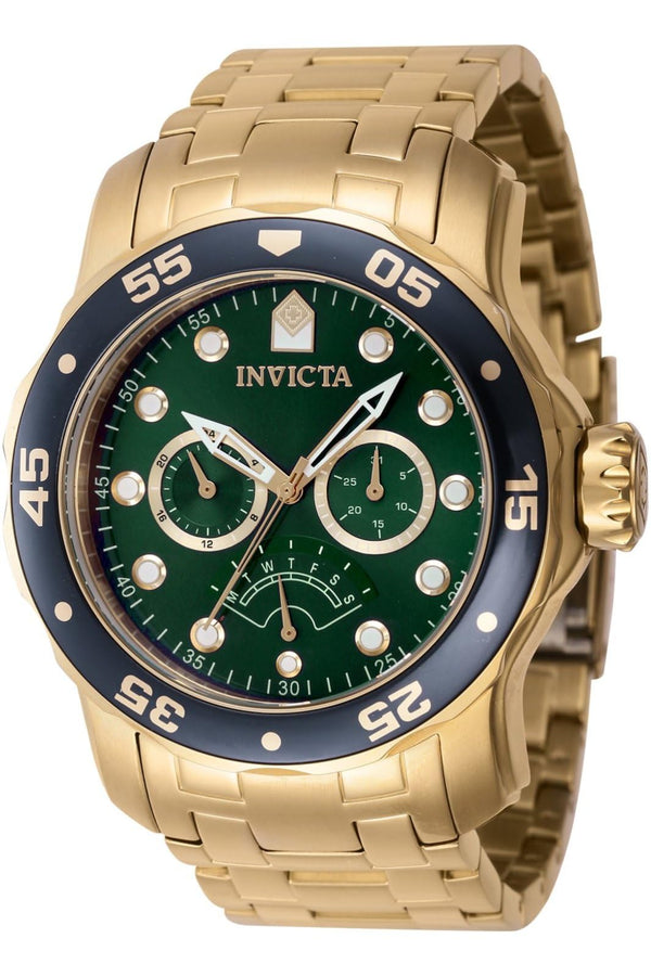 Invicta Men's Pro Diver 48mm Stainless Steel Quartz Watch, Gold (Model: 46998)