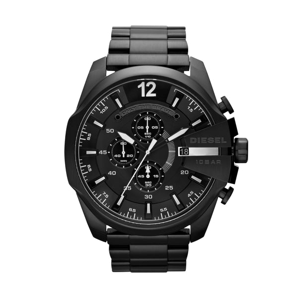 Diesel Mens Mega Chief Black Dial Watch - DZ4283