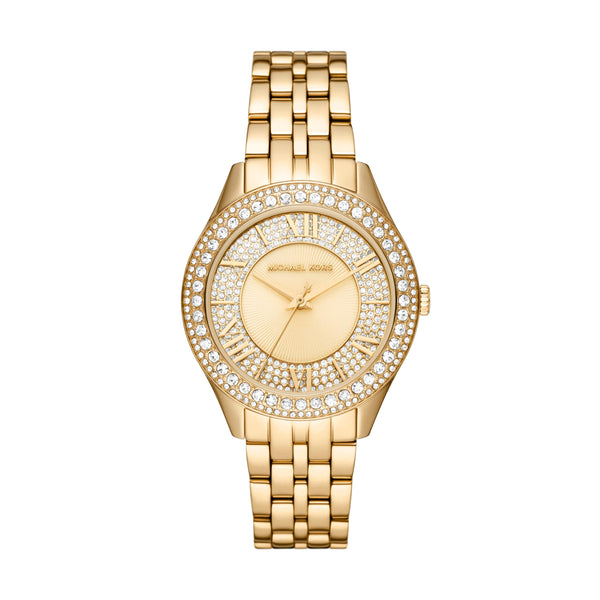 Harlowe Three-Hand Gold-Tone Stainless Steel Watch