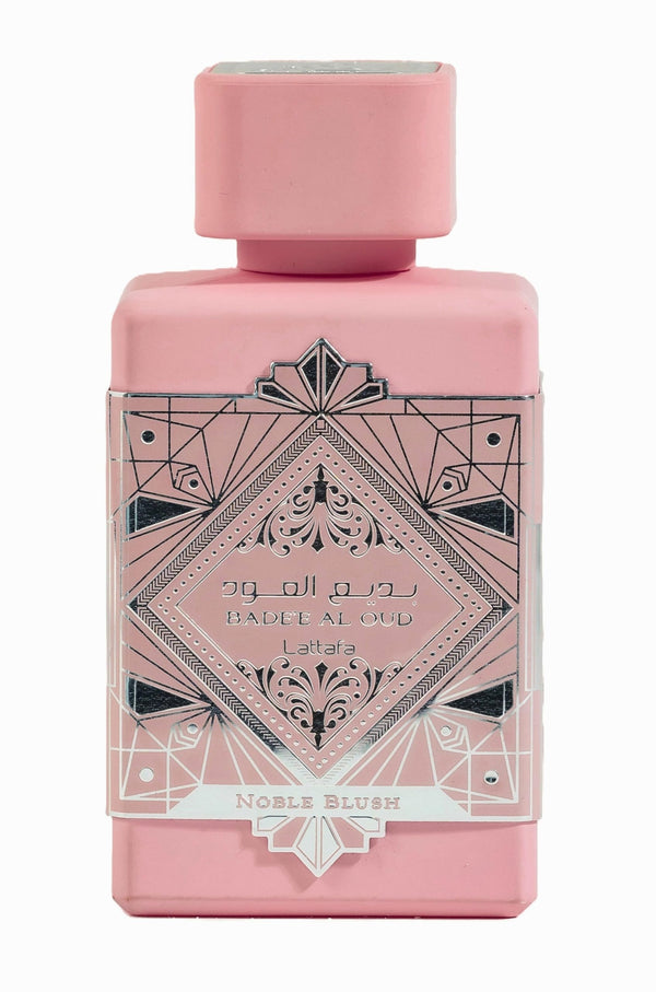 Lattafa Bade'e Al Oud Noble Blush for Unisex Eau de parfum, 3.4 Ounce / 100 Ml